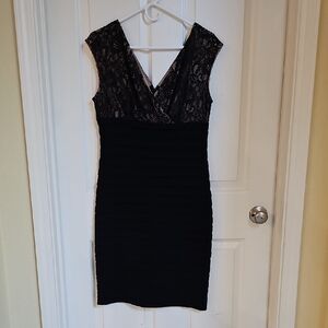 Liliana Black Lace Dress